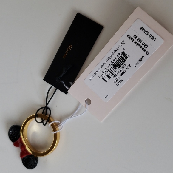 ❤Just arrived NWT Minnie Mouse Disney ring, Kate Spade size 7❤ - Picture 2 of 8